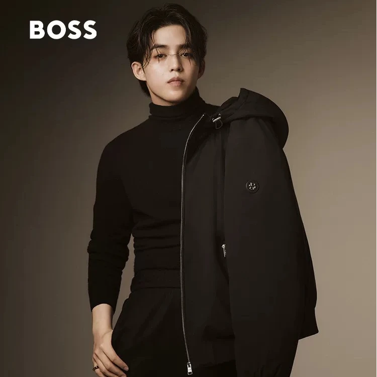 【S·COUPS崔胜澈同款】BOSS博斯男25年冬季新款轻薄羽绒服50547425