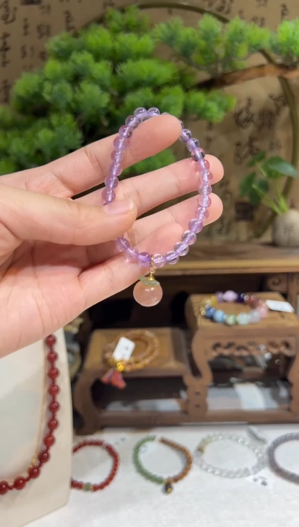 未镶嵌手链水晶手饰@@