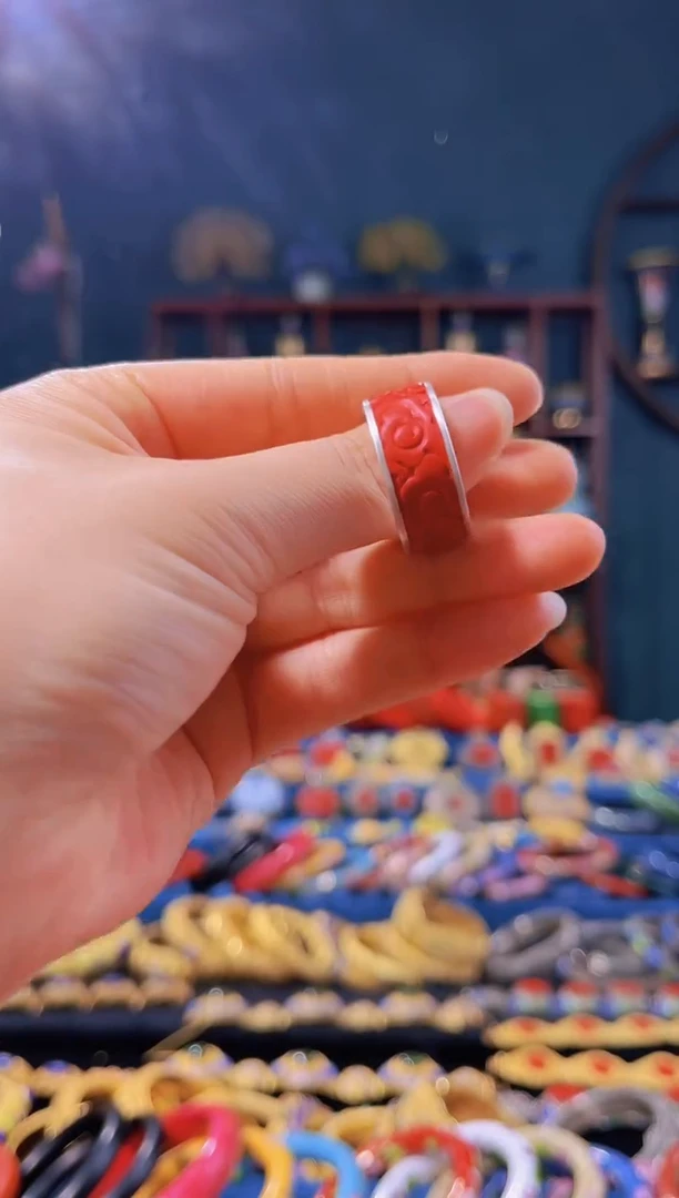 【闪购商品】非遗绝技 雕漆大师戒指