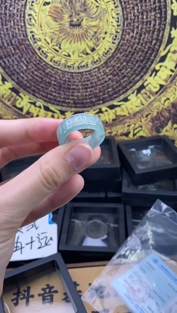 未镶嵌戒圈翡翠131