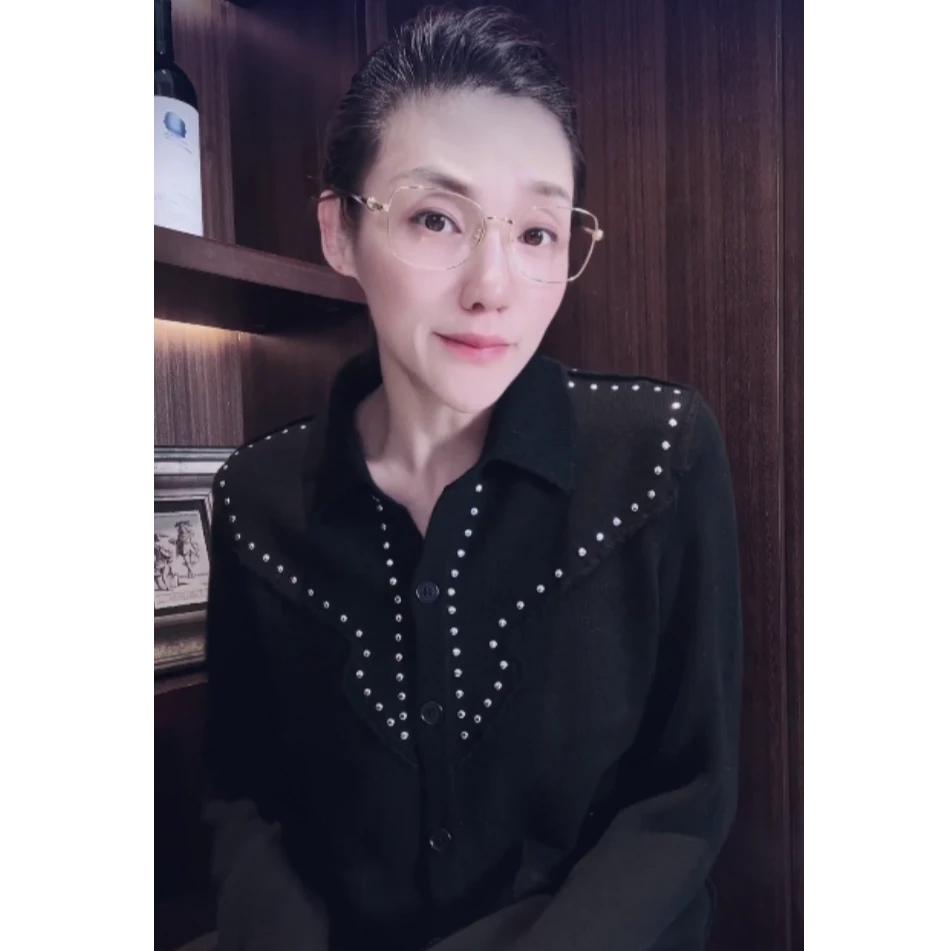 2025出法国的订单 羊毛 钉珠 毛衣  MY0635