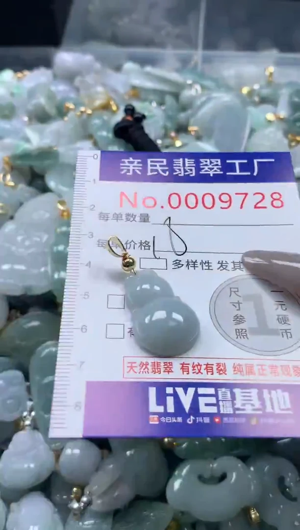 颈饰未镶嵌翡翠9728