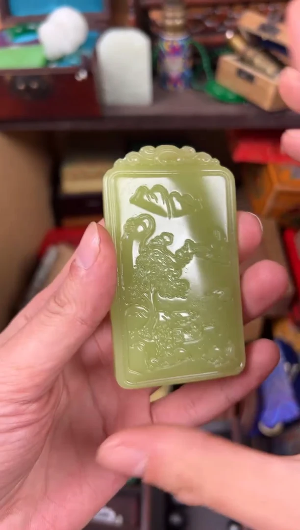 未镶嵌和田玉挂件时来运转直播间专属链接