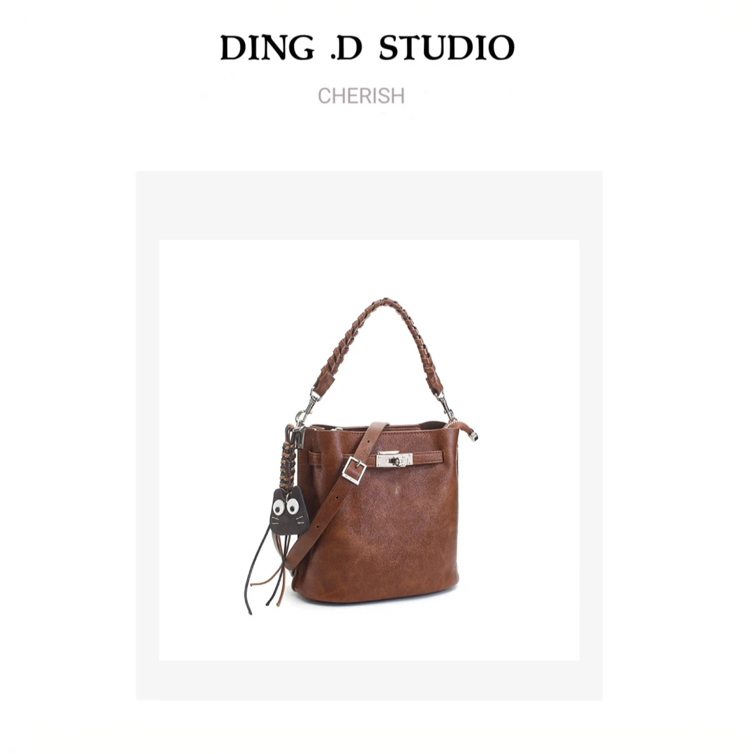 【加啡猫】DING.D新品百搭简约单肩休闲时尚潮流ins女包24906