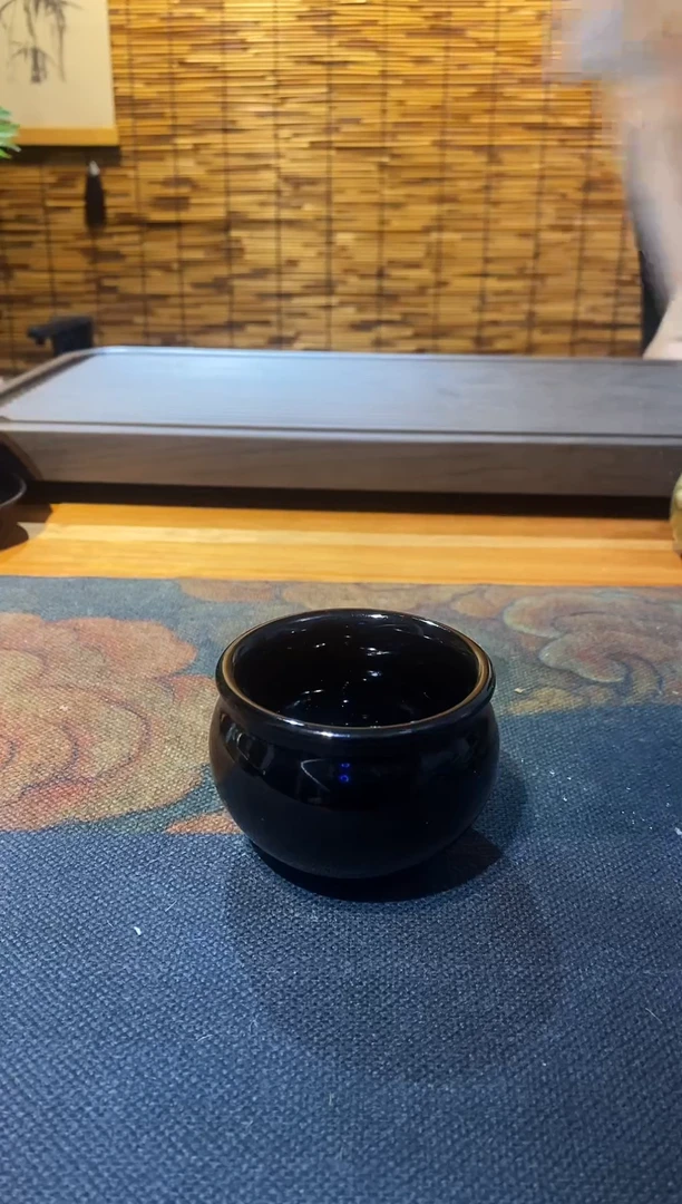山隐青瓷气烧杯子 风水缸杯 60CC