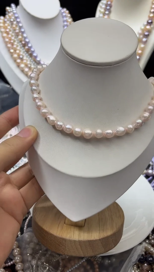 淡水珍珠未镶嵌颈饰多人