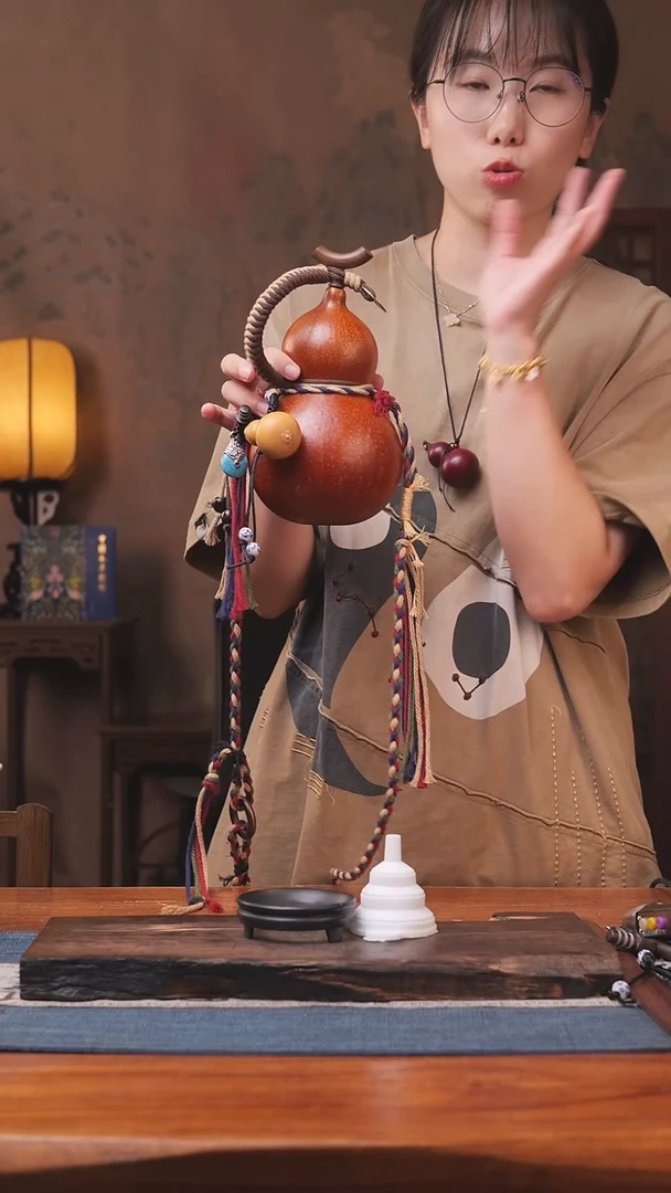 1746号精品大漆葫芦防腐防渗装水茶酒
