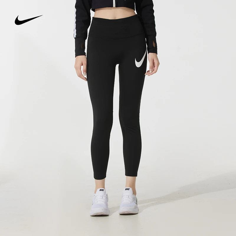 Nike耐克紧身长裤女2025新款运动裤健身训练瑜伽裤子跑步裤HV2305