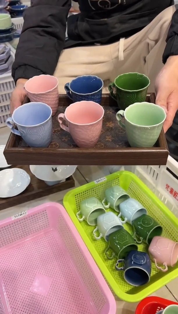 瓷片瓷微瑕商品 介意勿拍 带托盘