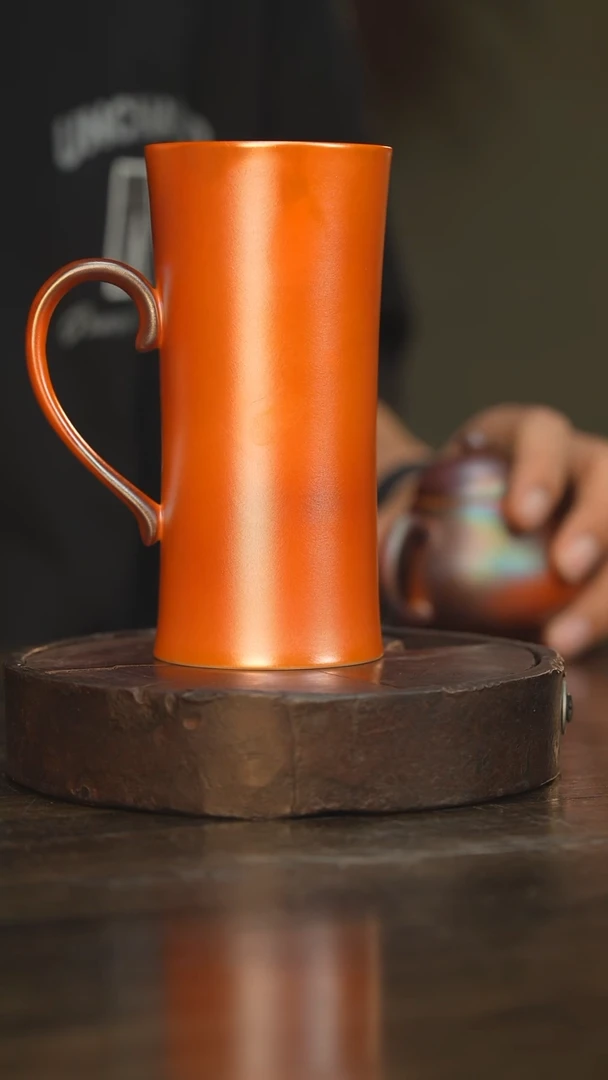 杯150柴房陶瓷柴烧小蛮腰