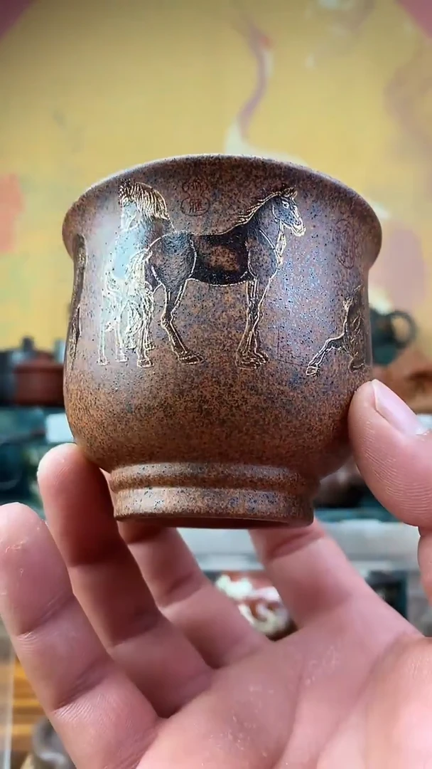 紫砂茶宠宜兴原矿紫砂