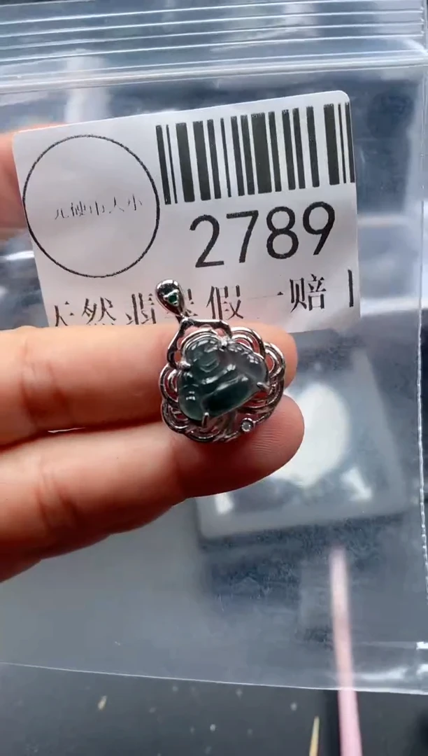 吊坠(不含链)未镶嵌翡翠2789