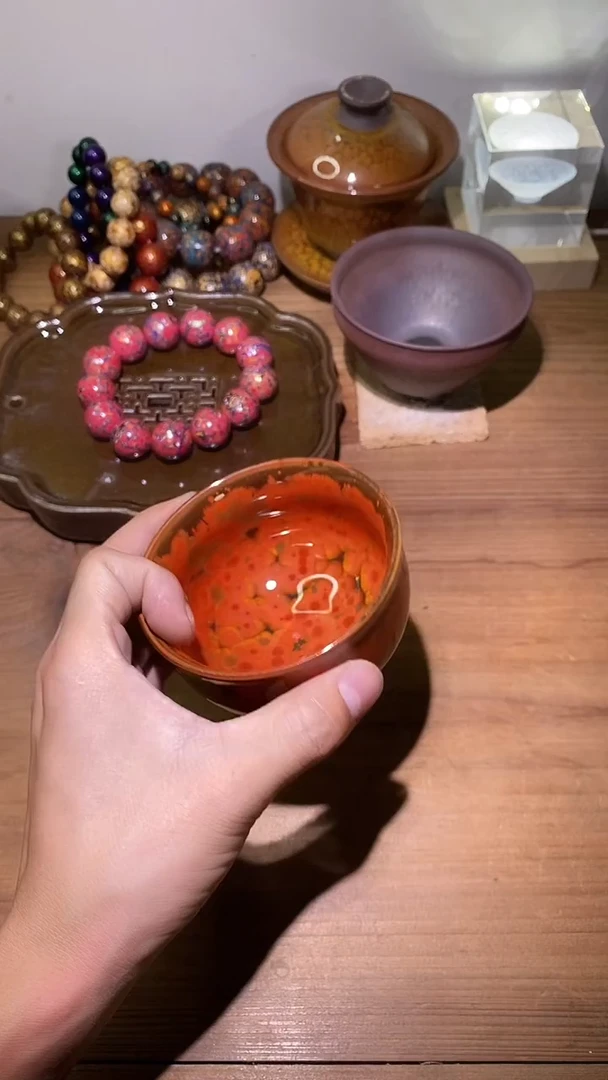 茶盏建阳建盏茶杯一只