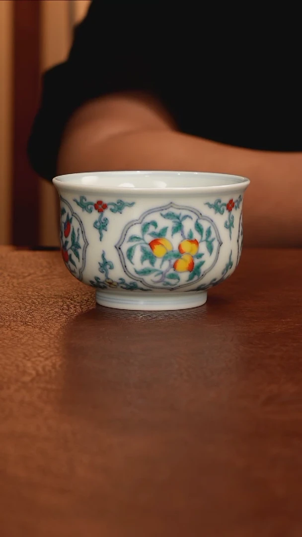 景德镇瓷器，青花瓷手绘茶具~