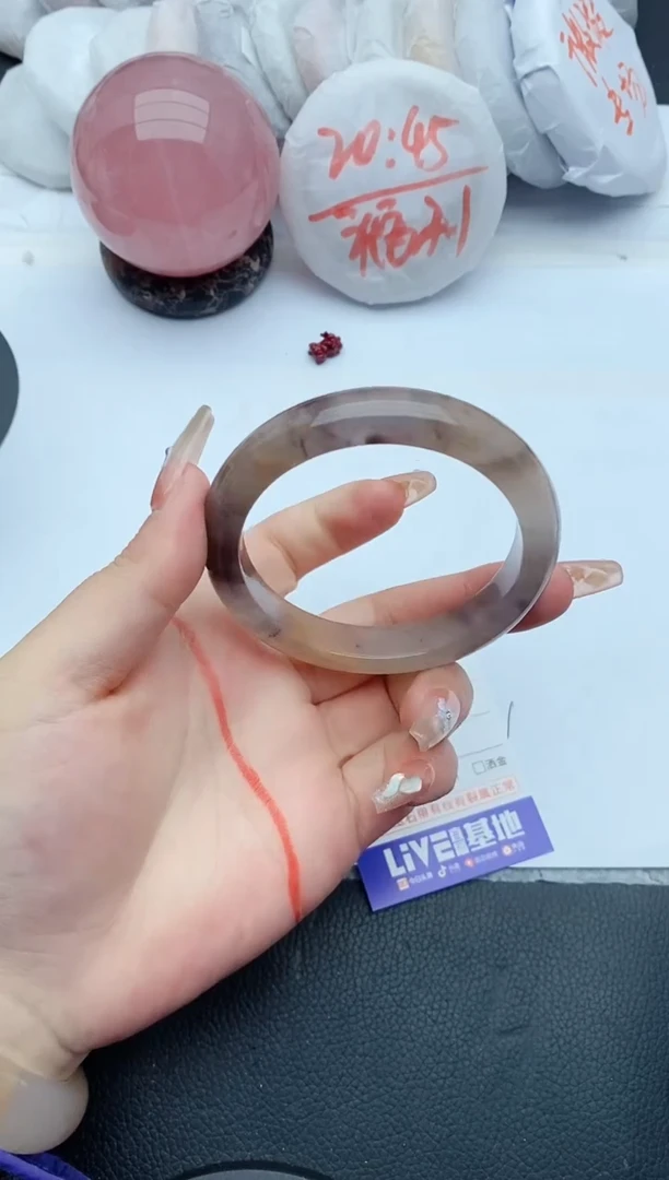 【闪购商品】石英质玉手镯未镶嵌F42+58/59