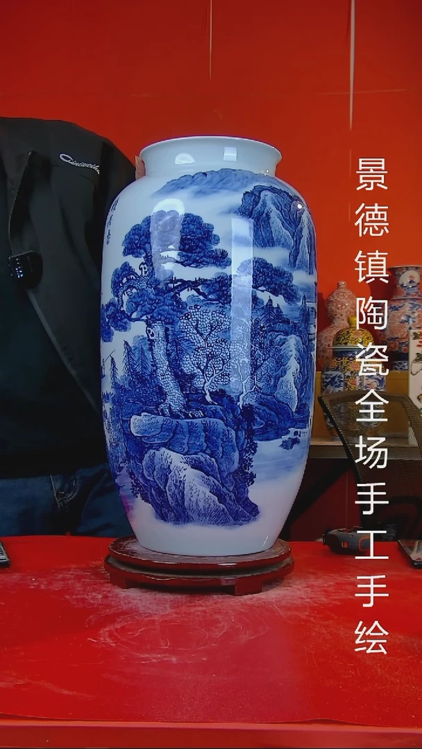 摆件陶瓷景德镇陶瓷 全场手工手绘
