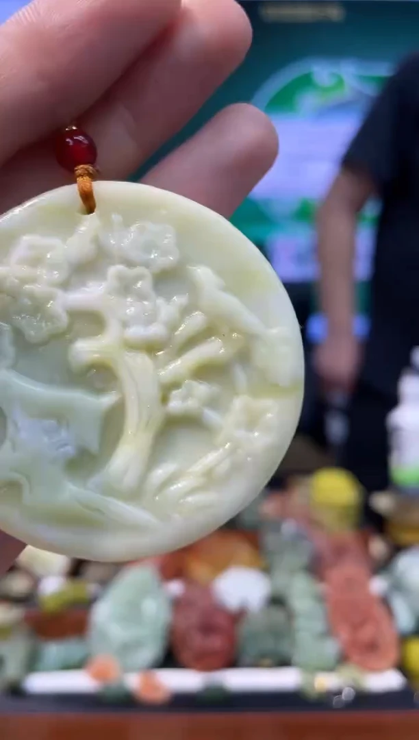 【闪购商品】岫玉吊坠未镶嵌·