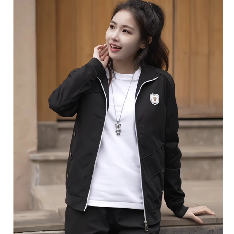 2025新款春秋季立领夹克男士韩版简约风春季休闲时尚外套男款上衣