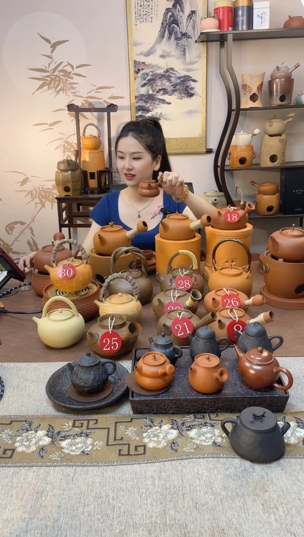 开播福利全手工葫芦泡茶小壶+吸水垫