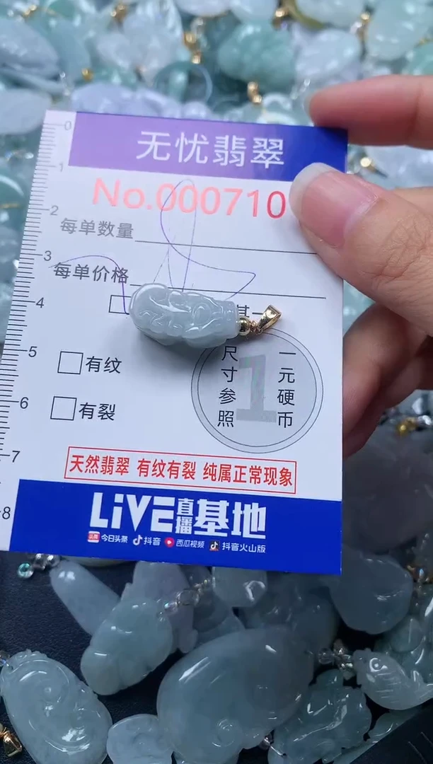 颈饰未镶嵌翡翠7101