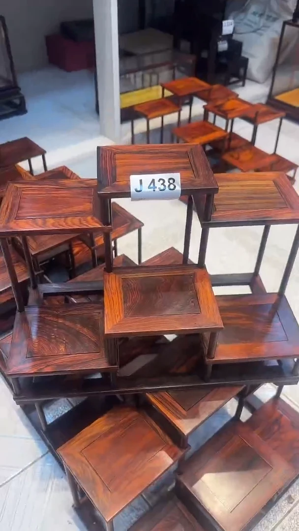 红酸枝木类十*香博古架438