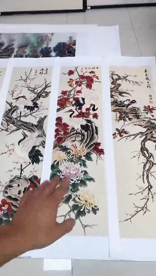 国画九霄甄选国画作品zhb108
