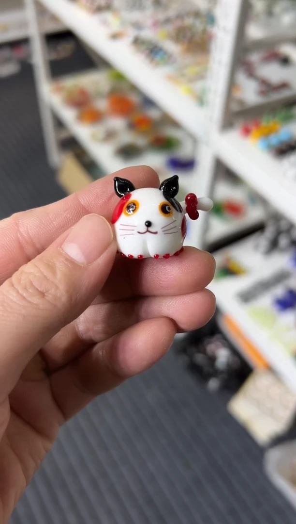 手工艺品琉璃小猫