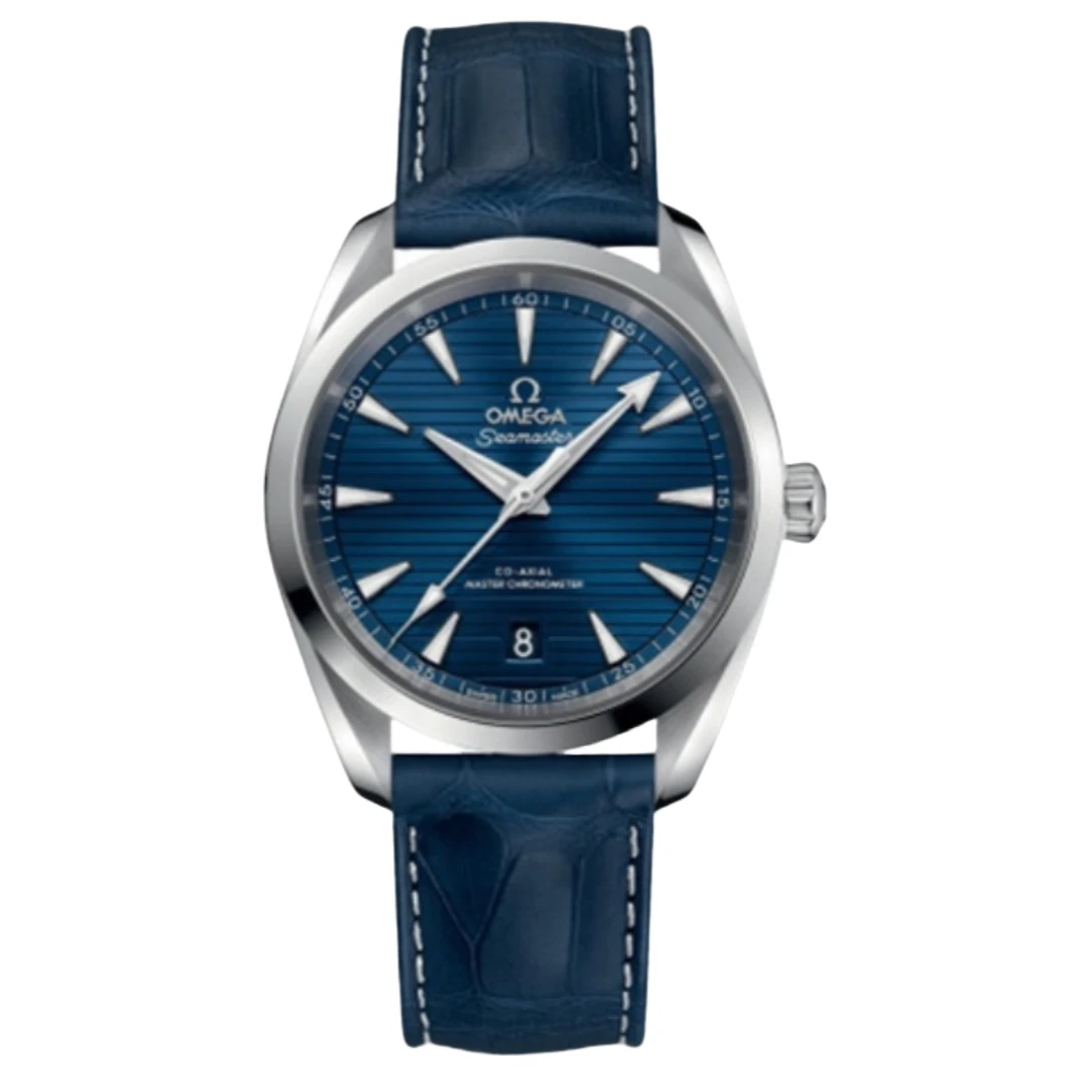全新未使用 Omega/欧米茄 男士手表/海马系列/自动机械/38mm/蓝盘
