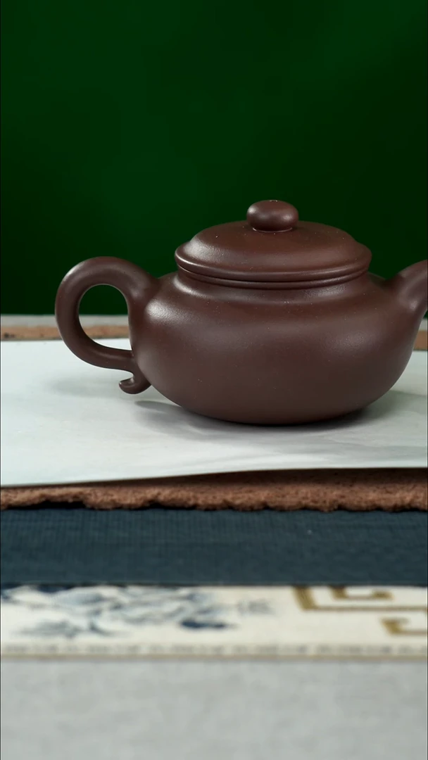 茶杯紫砂善***下黑星土仿古微瑕
