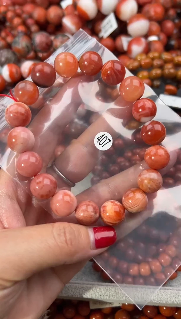 未镶嵌手串南红玛瑙13+