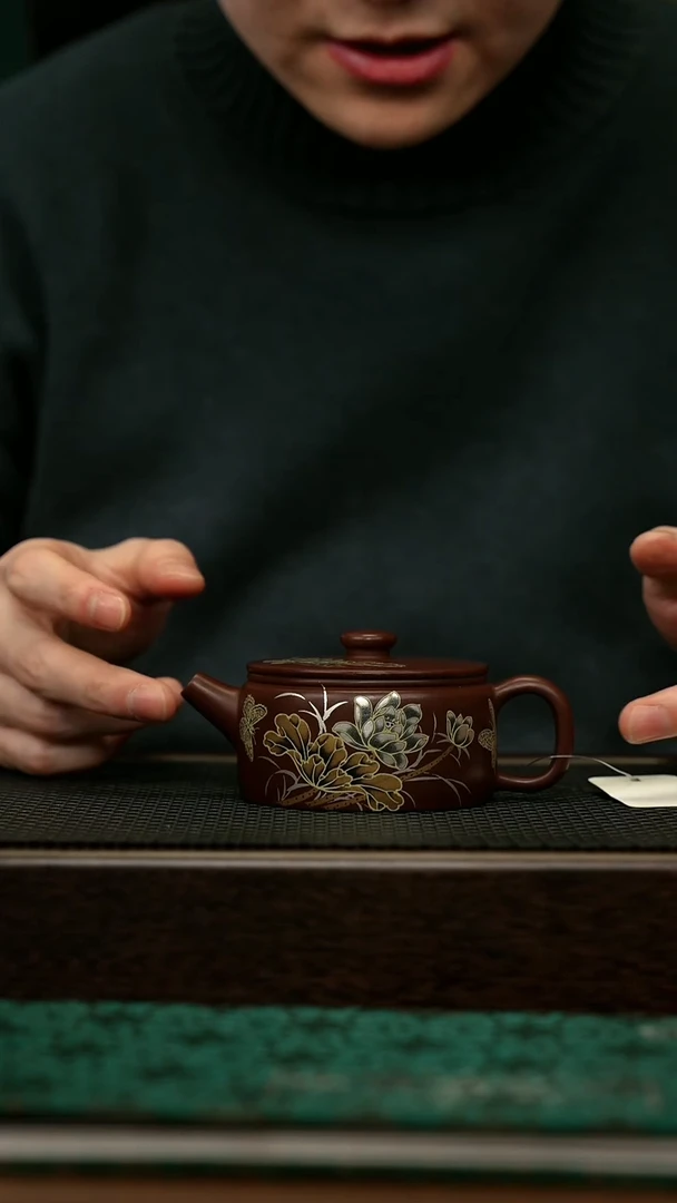 【闪购商品】紫砂茶壶宜兴原矿 手工 紫砂壶容量120CC