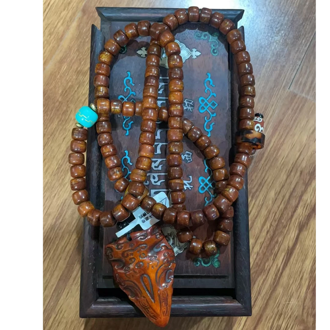 {闪购商品}策牛骨摆件一附带专属木盒10