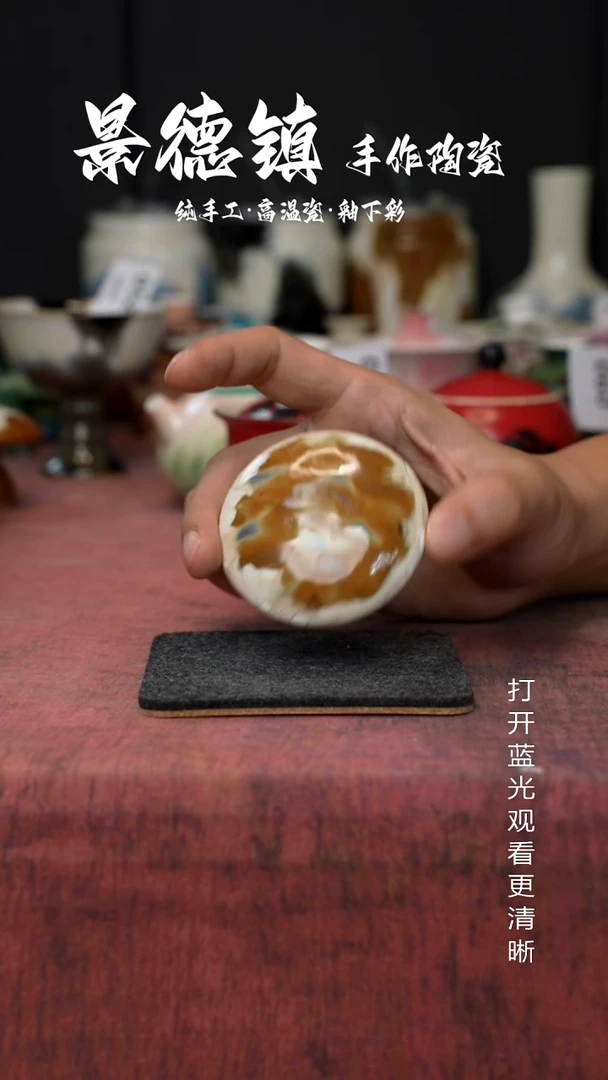 原创景德镇高手工温陶瓷100