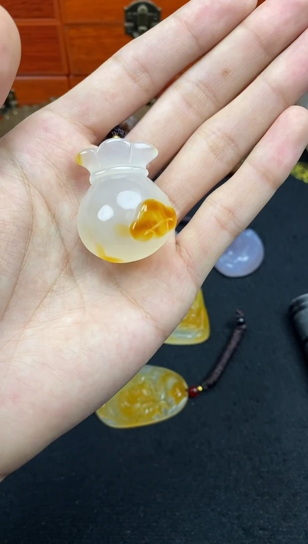未镶嵌玛瑙/玉髓珠宝奇石朋*0