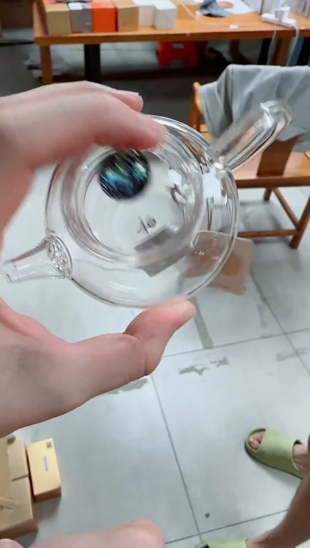 禾器金标斑斓星宇壶透明色