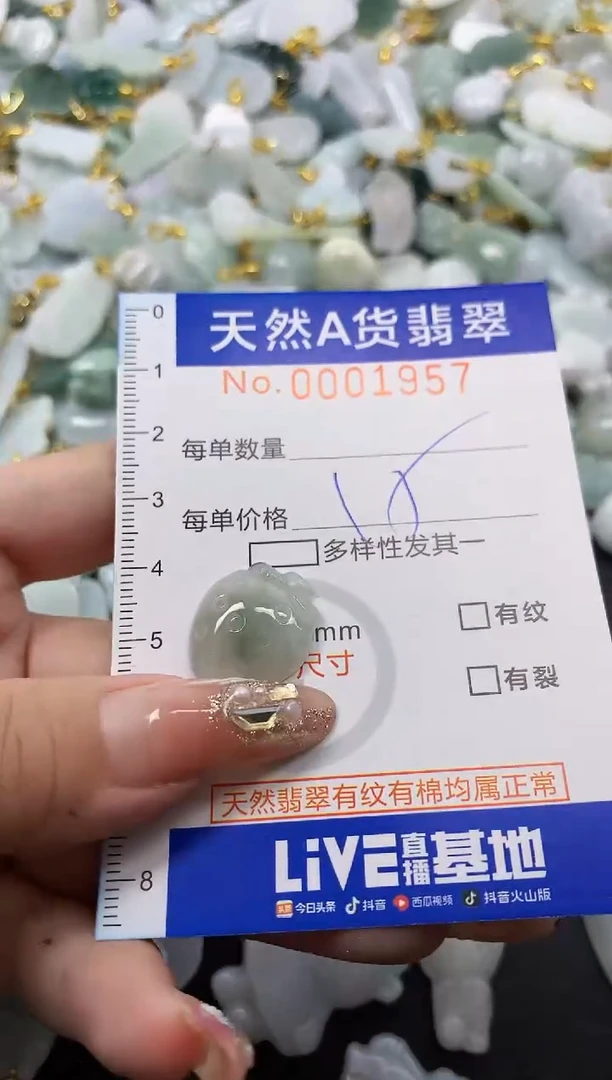 翡翠未镶嵌颈饰天然A货翡翠