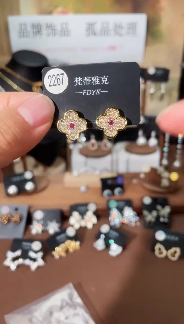 合金925银锆石梵2267