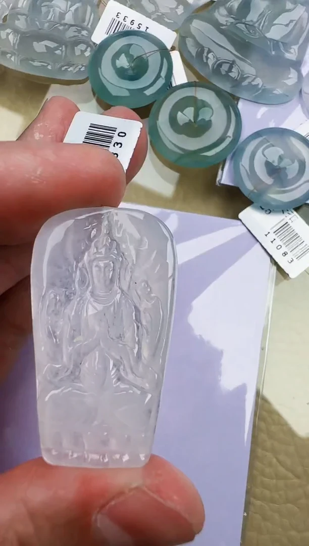 颈饰未镶嵌翡翠缅甸翡翠a货