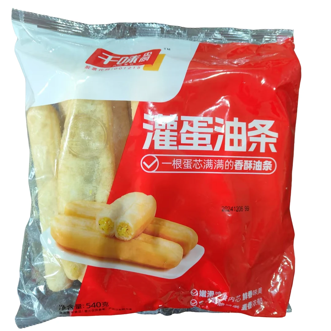 千味央厨灌蛋油条540g/袋 0720