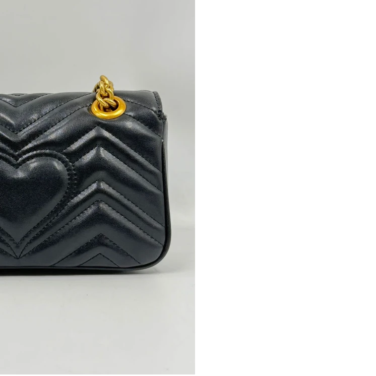 真皮女包菱格0746黑色22cm