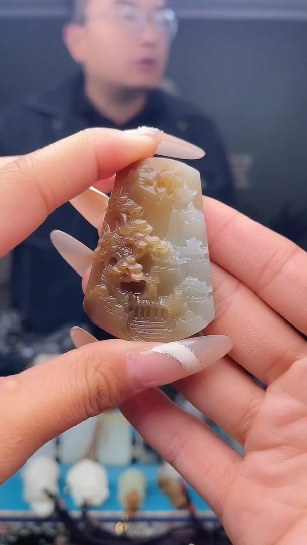 未镶嵌和田玉挂件1