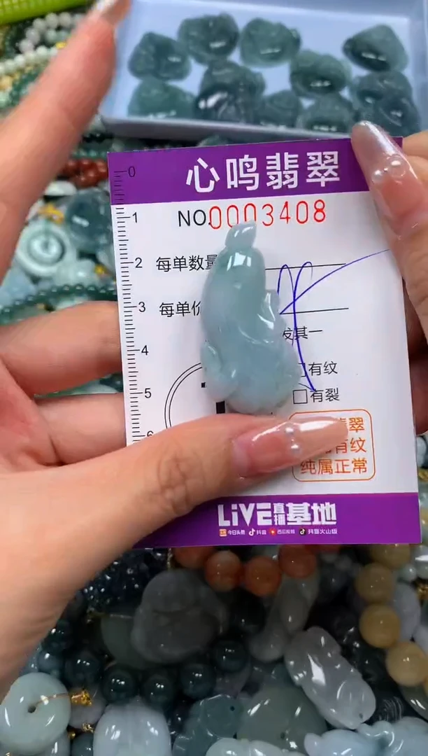 颈饰未镶嵌翡翠闪购003408