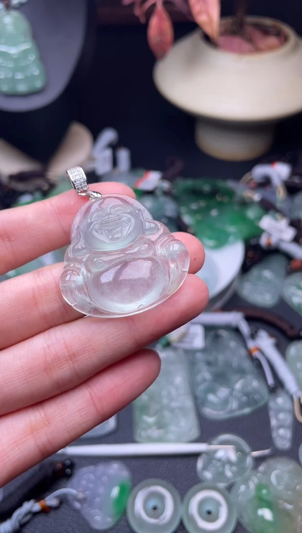 珐琅非金属 精品吊坠一物一拍