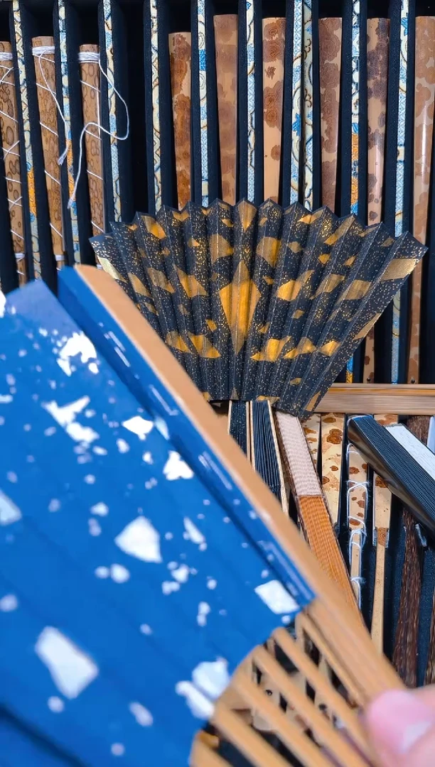 【闪购商品】扇子怀秀雅物同款铲子扇面11单3张