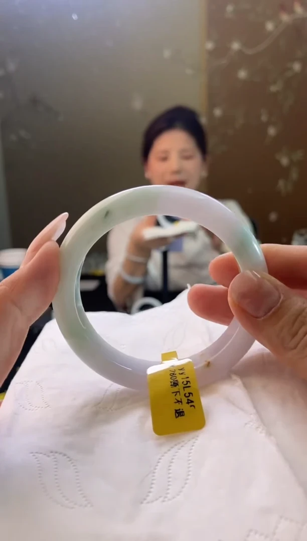 未镶嵌手镯翡翠圈口x54-55