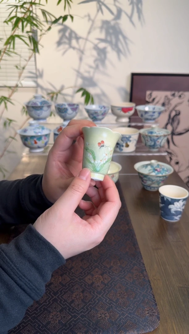 【闪购商品】景德镇手绘茶杯茶杯