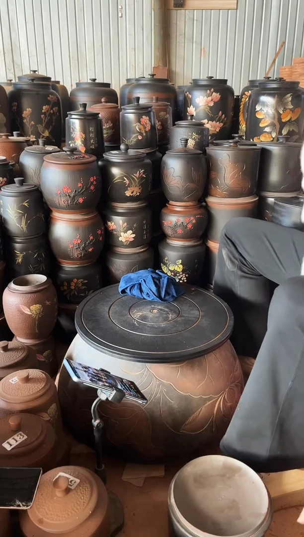 【闪购商品】壶大大瑕疵茶叶罐 551 红梅小苹果