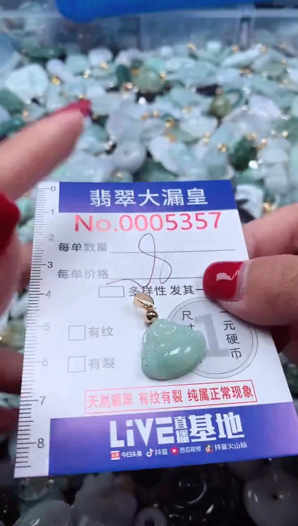 颈饰未镶嵌翡翠5357
