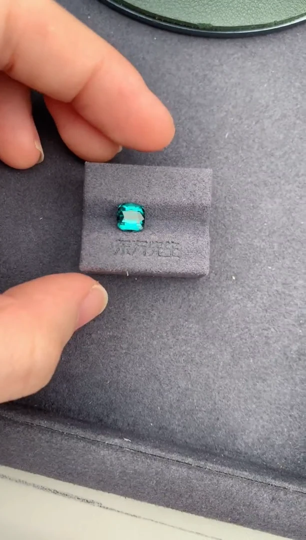 未镶嵌珠宝半成品碧玺1.4ct拉贡 DF 定制