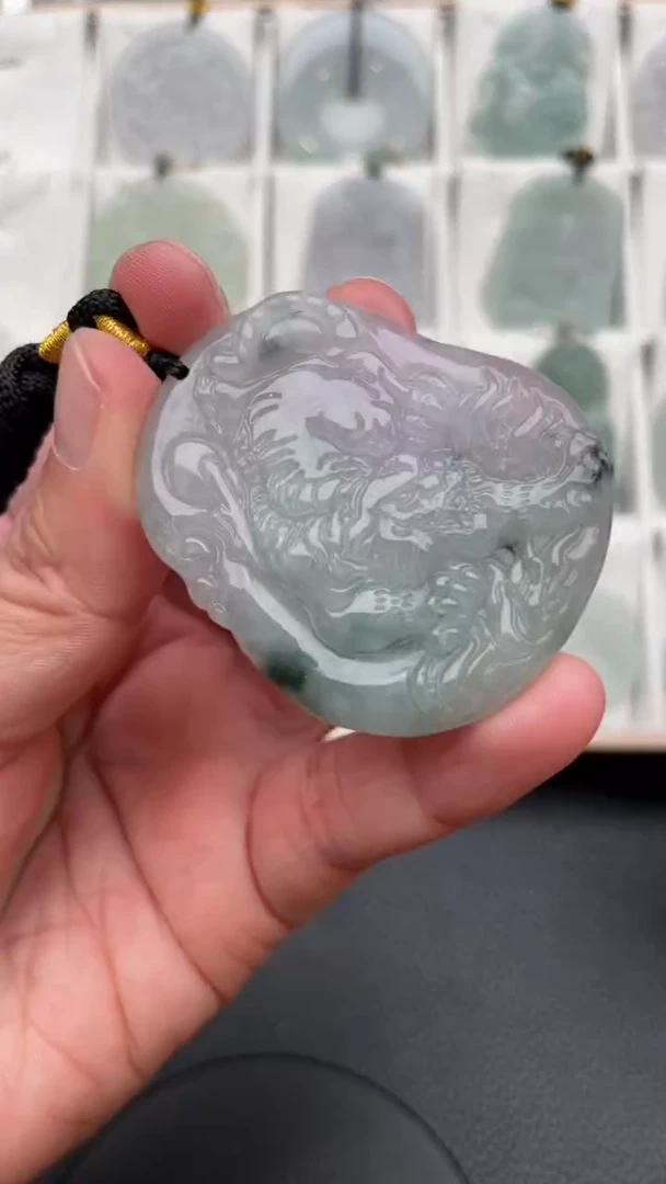 颈饰未镶嵌翡翠天然缅甸翡翠A货92